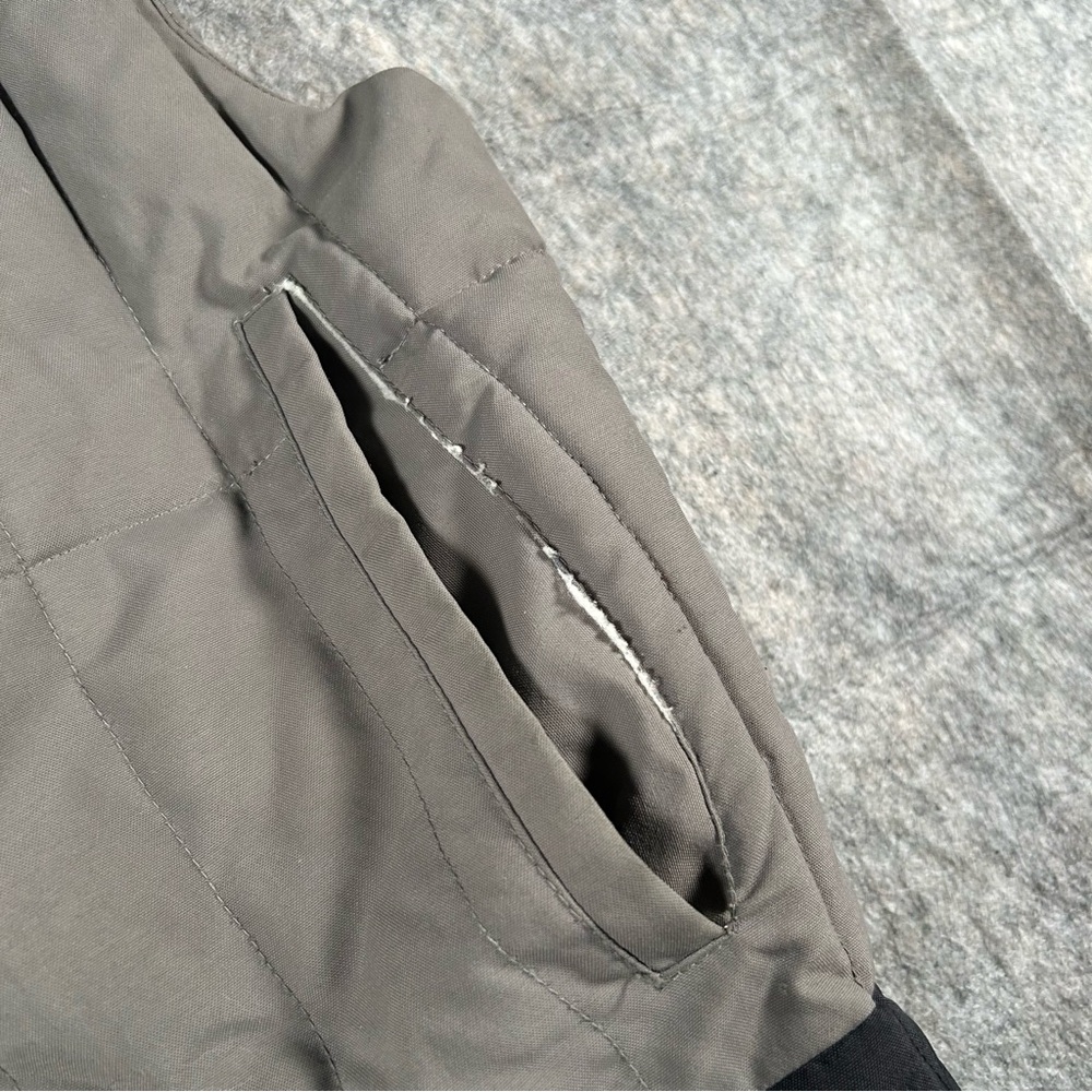 Icecream BBC Vest Mens Medium Grey Puffer Embroidered Billionaire Boys Club Rare - Picture 3 of 9